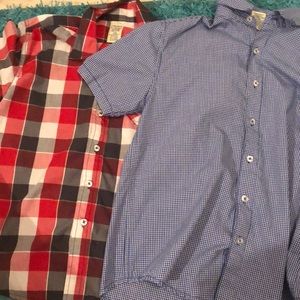Two short sleeve polo shirts